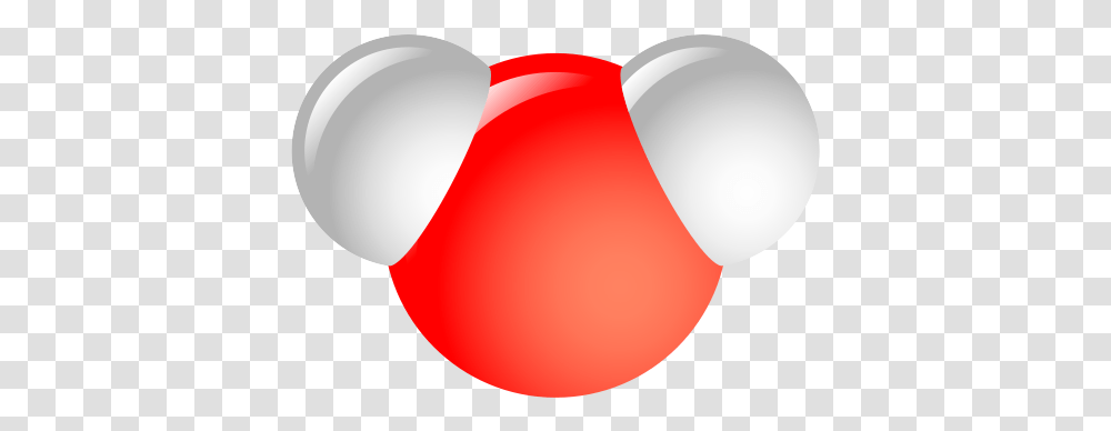 Water Molecule 2 Image Water Molecule Space Filling Model, Balloon, Text, Plant, Symbol Transparent Png