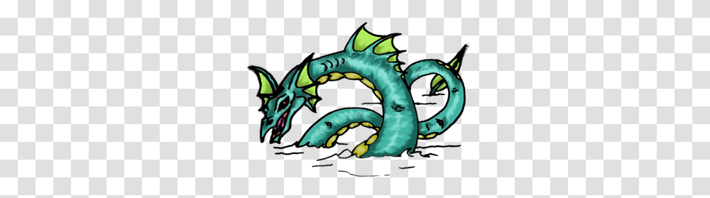Water Monster Clipart Water Dragon Transparent Png