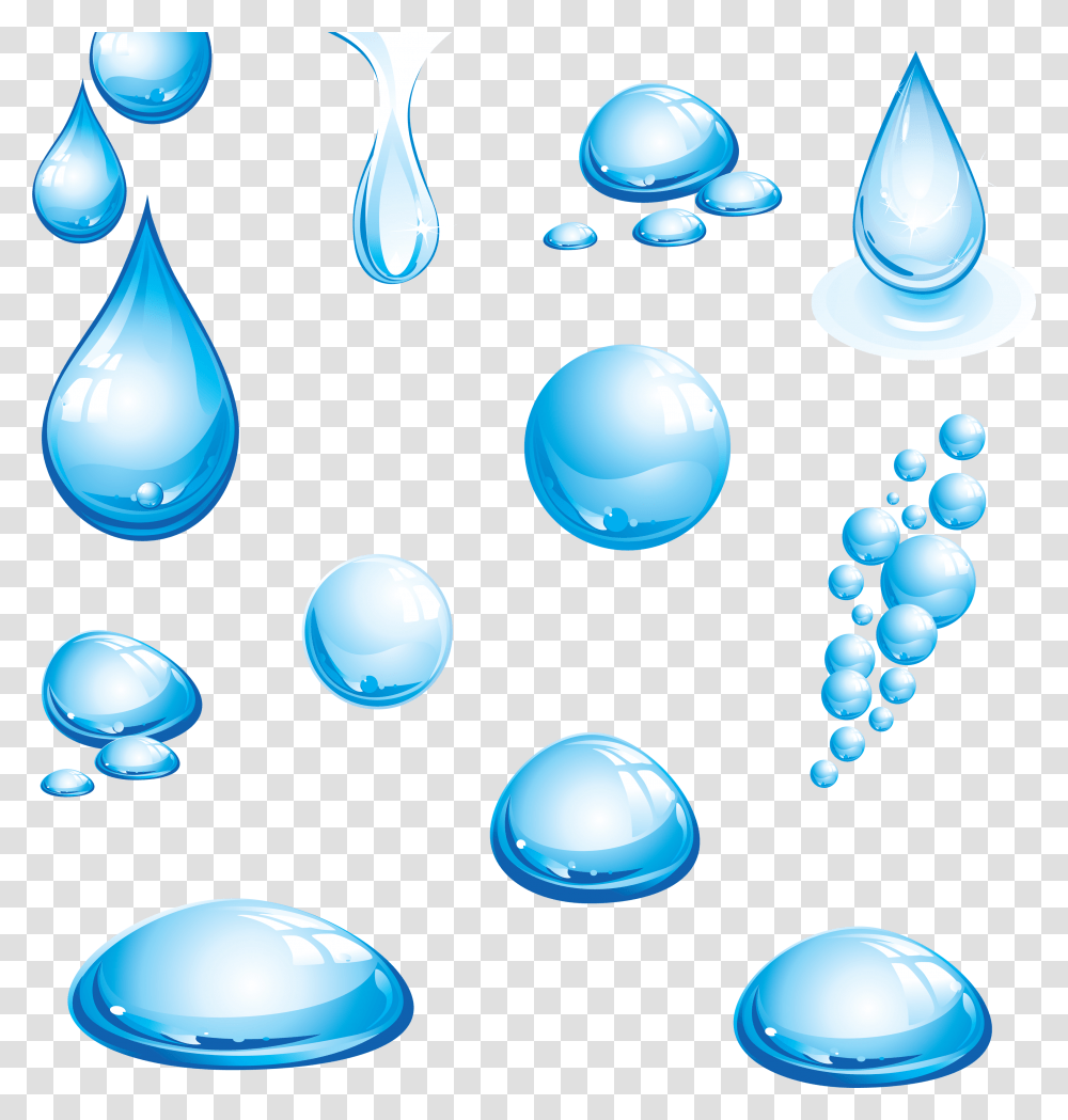 Water, Nature, Droplet, Sphere, Network Transparent Png