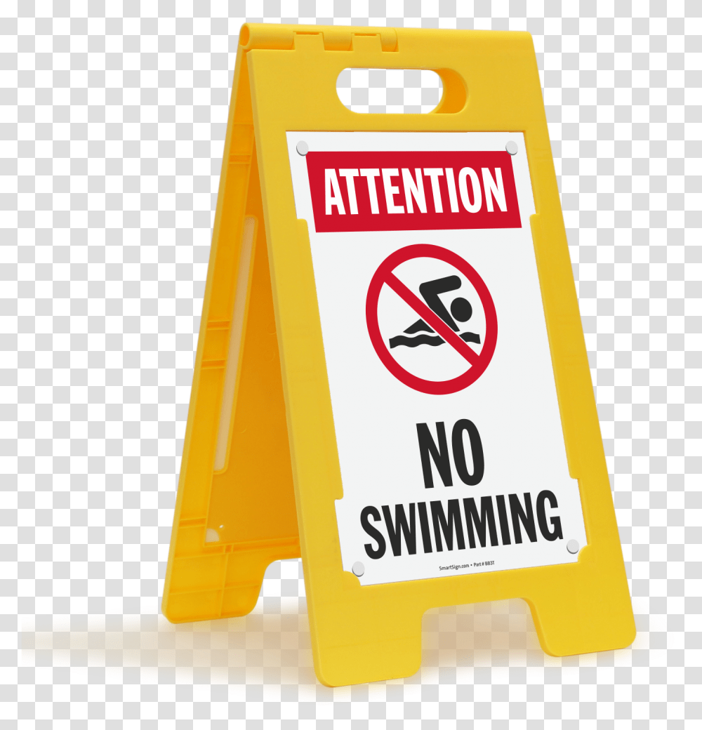 Water On Floor Sign, Fence, Barricade, Road Sign Transparent Png