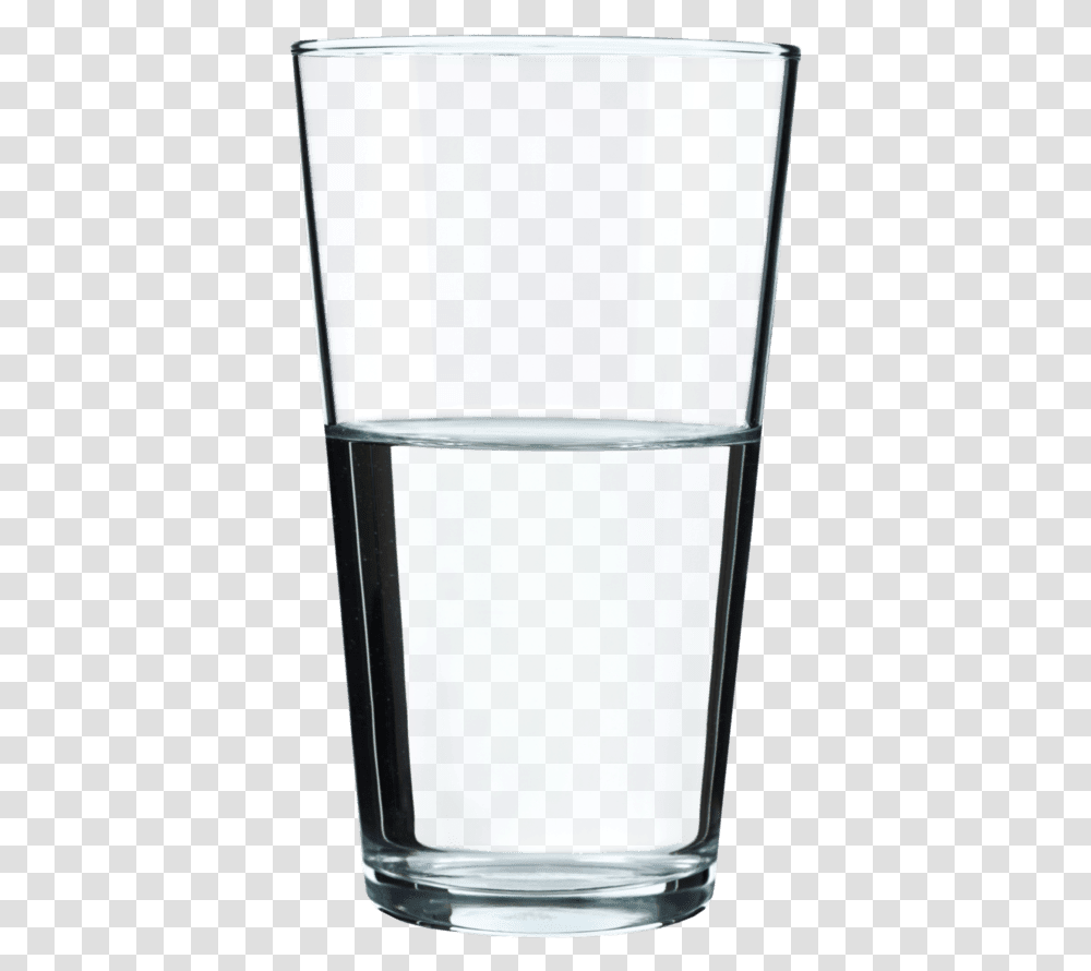Water On Glass Glass Half Full, Refrigerator, Appliance, Beverage, Drink Transparent Png