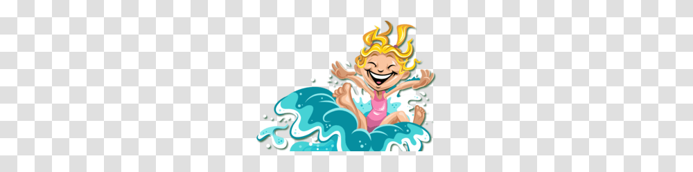 Water Park Clipart, Person, Outdoors, Swimming Transparent Png