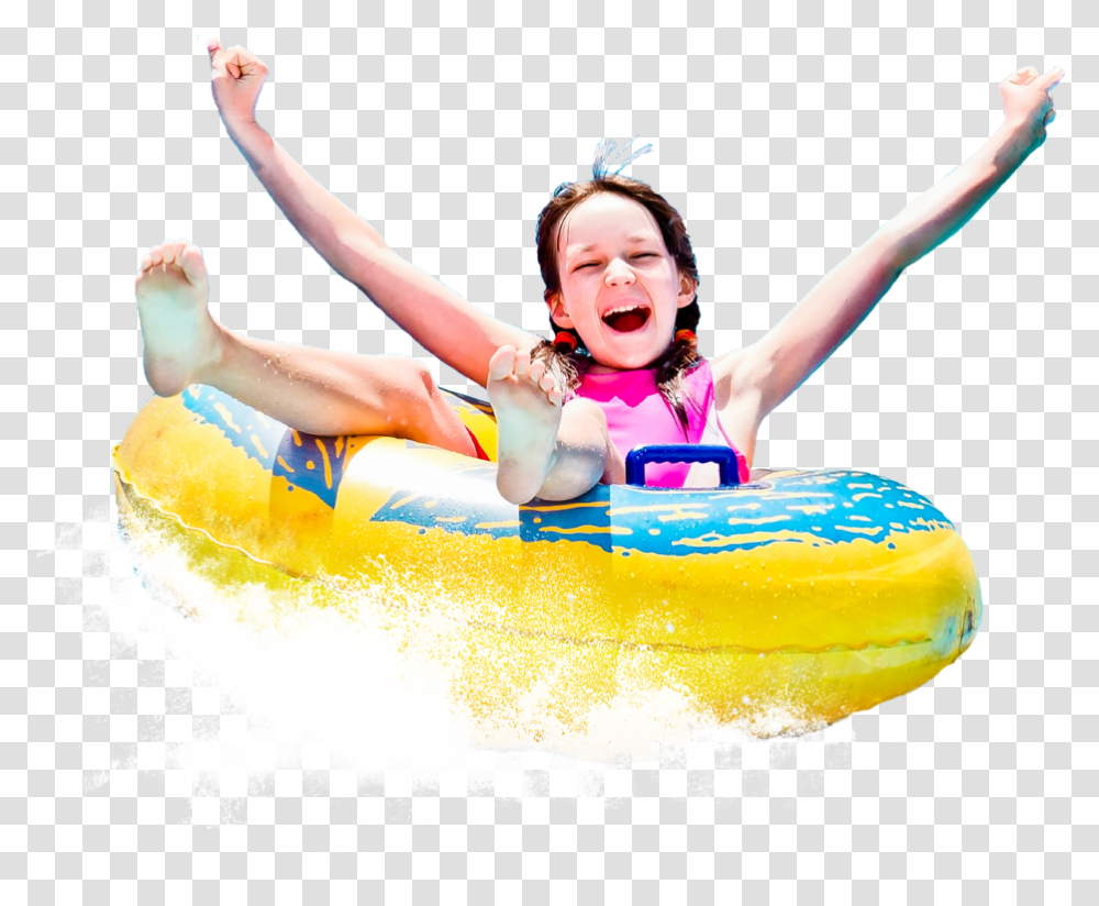 Water Park Ride, Person, Human, Tubing Transparent Png
