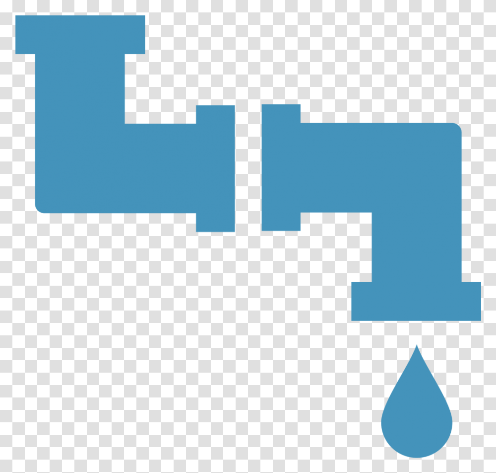 Water Pipe Plumbing Icon, Cross, Logo, Trademark Transparent Png