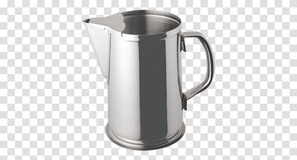 Water Pitcher Stainless Steel Stainless Steel Pitcher, Jug, Pot, Kettle, Water Jug Transparent Png