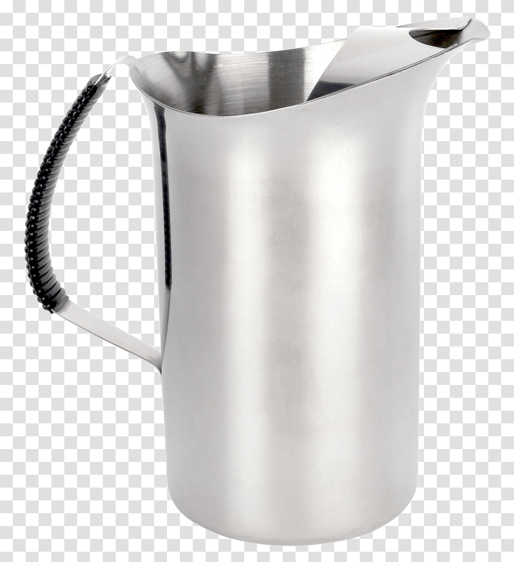 Water Pitcher Stainless Steel Stainless Steel Water Pitcher, Jug, Water Jug, Lamp Transparent Png
