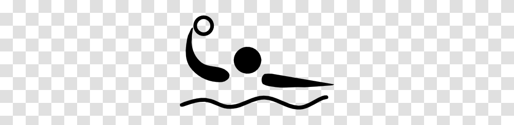Water Polo Clip Art Look, Stencil, Logo, Trademark Transparent Png