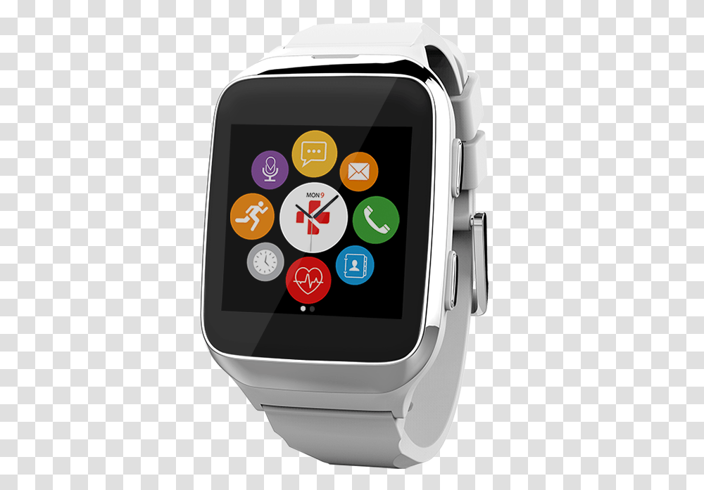 Water Resistance Smartwatch With Activity Tracker Mykronoz Smartwatch, Wristwatch, Electronics, Digital Watch, Phone Transparent Png