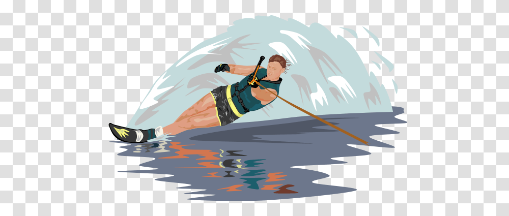 Water Skier Clip Arts For Web, Adventure, Leisure Activities, Sea, Outdoors Transparent Png