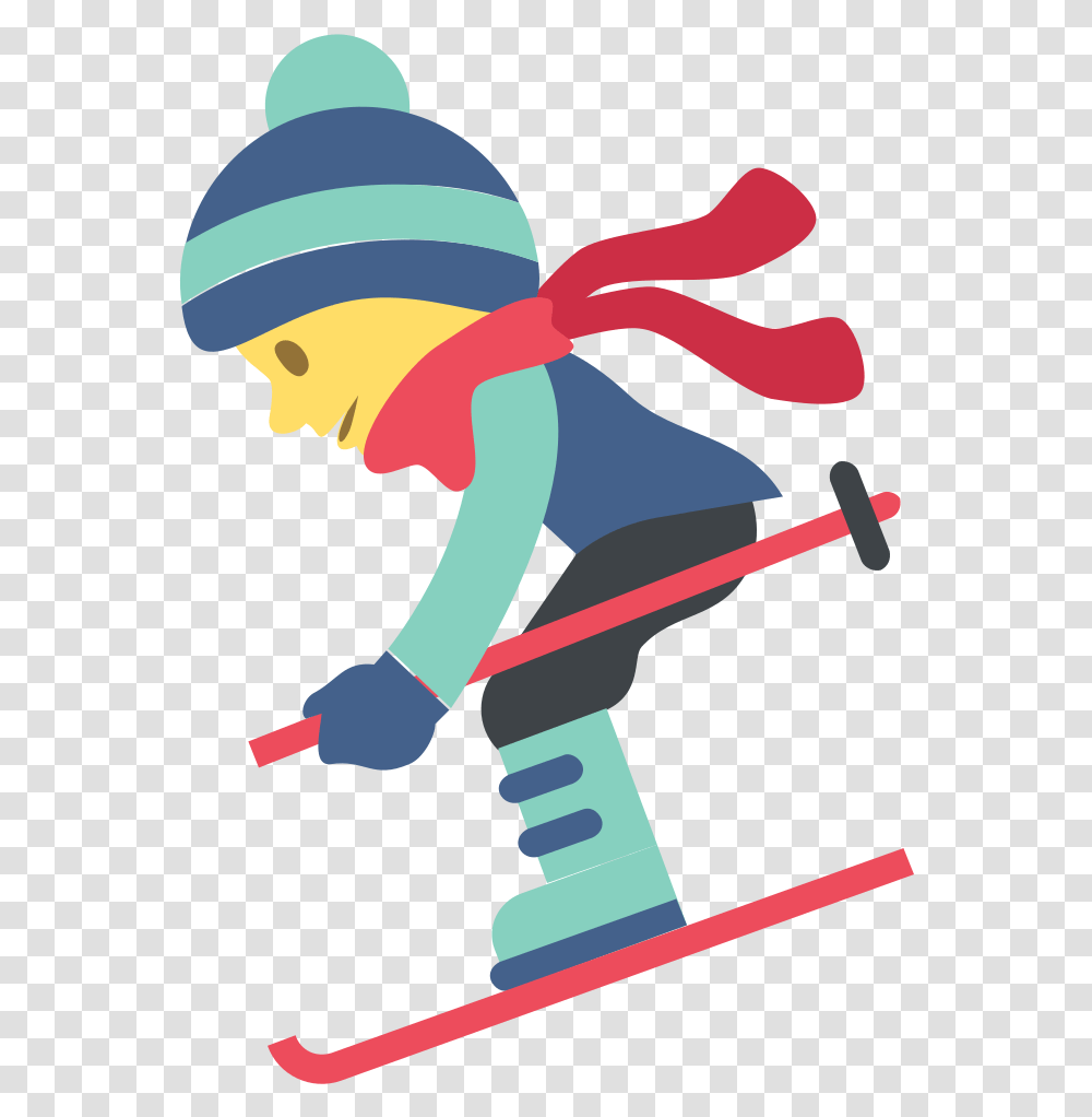 Water Skiing Cliparts 11 Buy Clip Art Skiing Emoji Snow Skiing Clipart, Clothing, Apparel, Person, Human Transparent Png