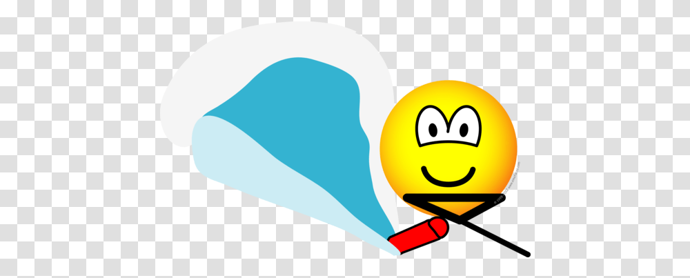 Water Skiing Emoticon Emoticon, Light, Hot Air Balloon, Aircraft, Vehicle Transparent Png