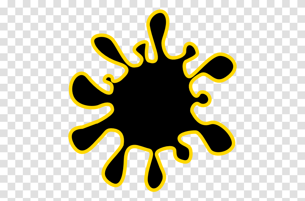 Water Splash Black Gold Logo Clip Art Slime, Dynamite, Text, Alphabet, Symbol Transparent Png