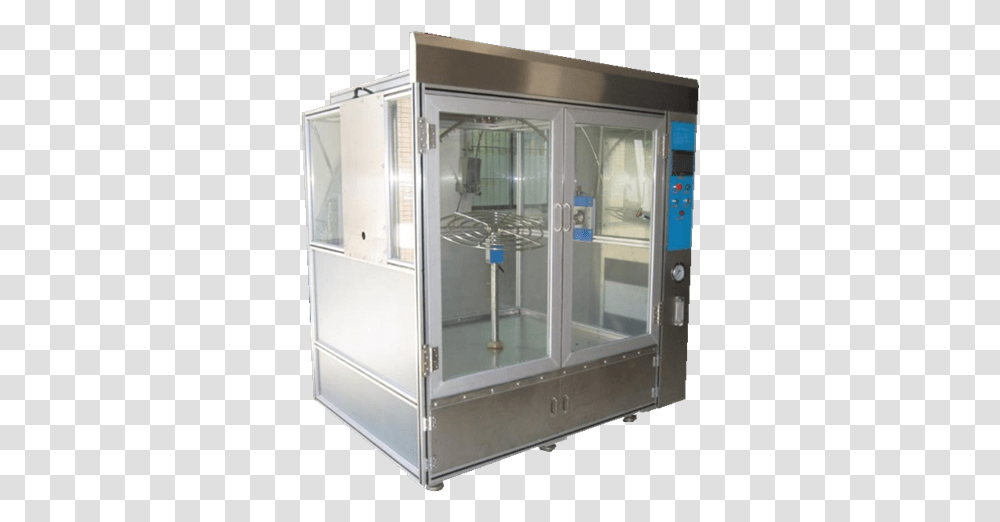 Water Spray Rain Test Chamber Machine, Furniture, Kiosk, Cabinet, Appliance Transparent Png