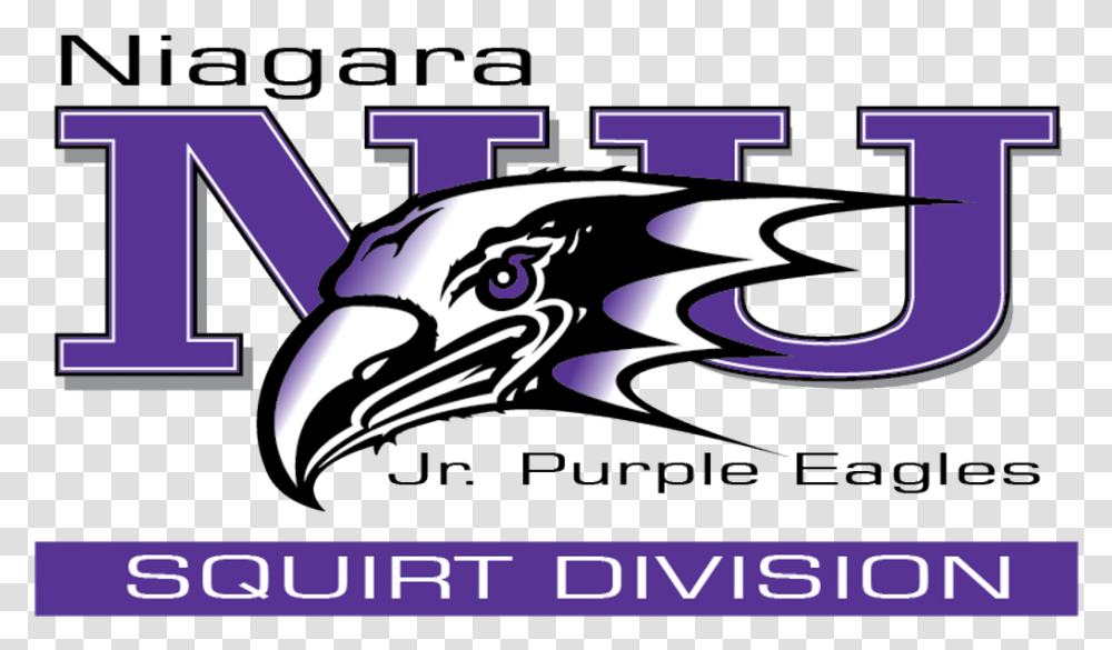 Water Squirt Welcome To The 20142015 Season Niagara Niagara Purple Eagles Logo, Graphics, Art, Animal, Text Transparent Png