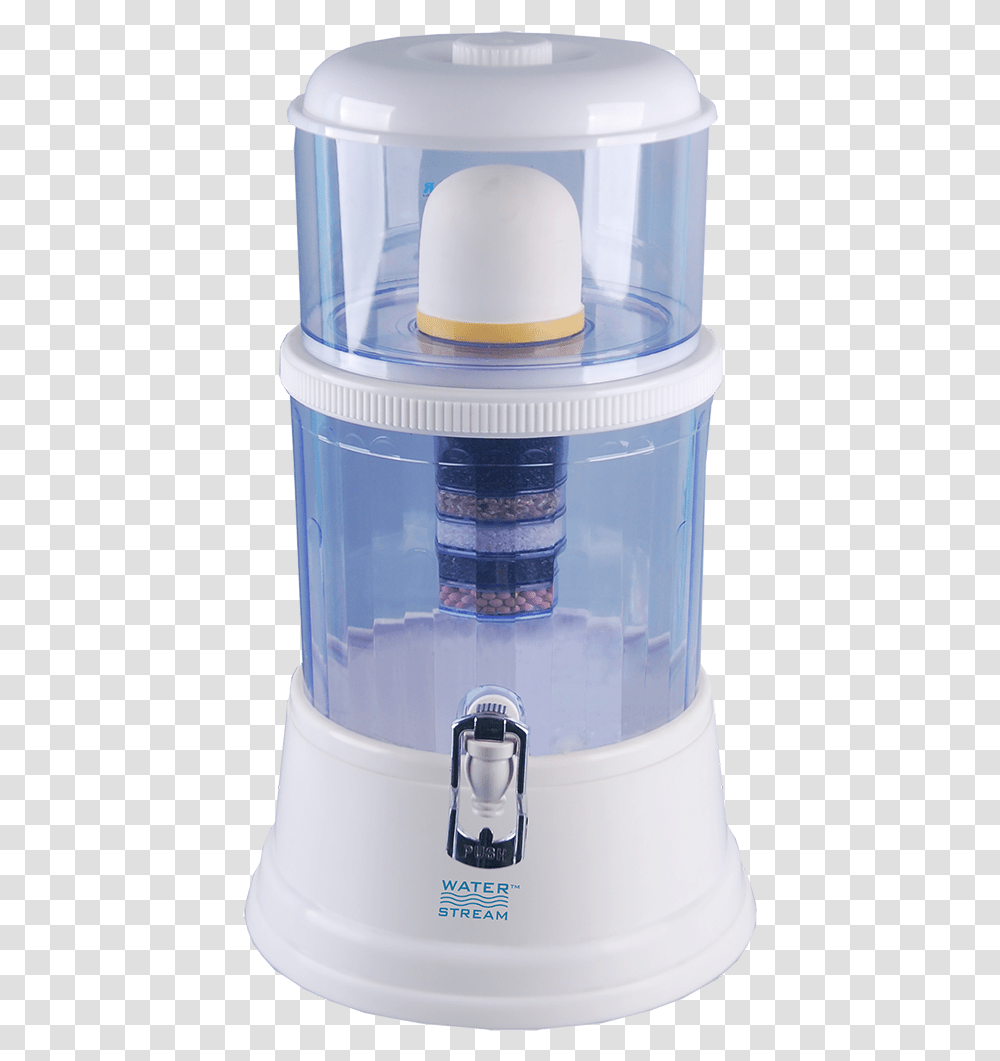 Water Stream Crystal Clear Desktop Juicer, Mixer, Appliance, Cooler, Jar Transparent Png