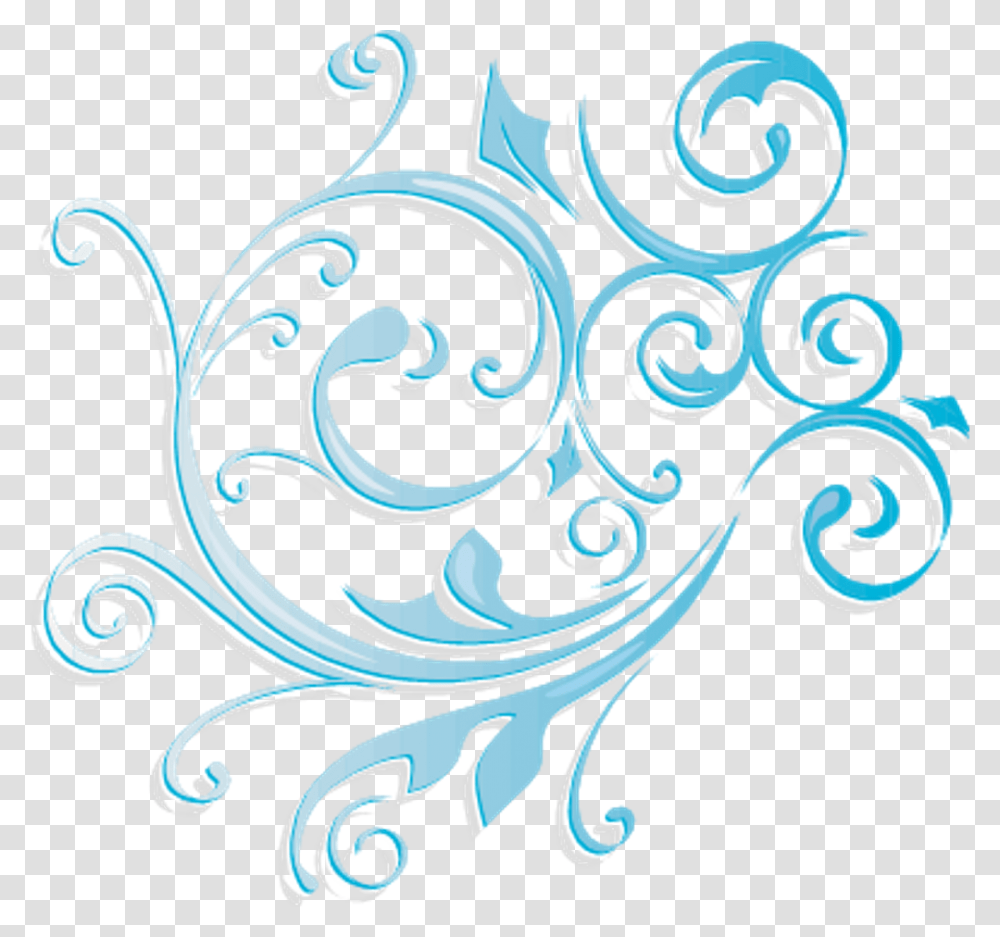 Water Swirls Design Blue Pretty Watersplash Swirl Blue Swirl Designs, Floral Design, Pattern Transparent Png