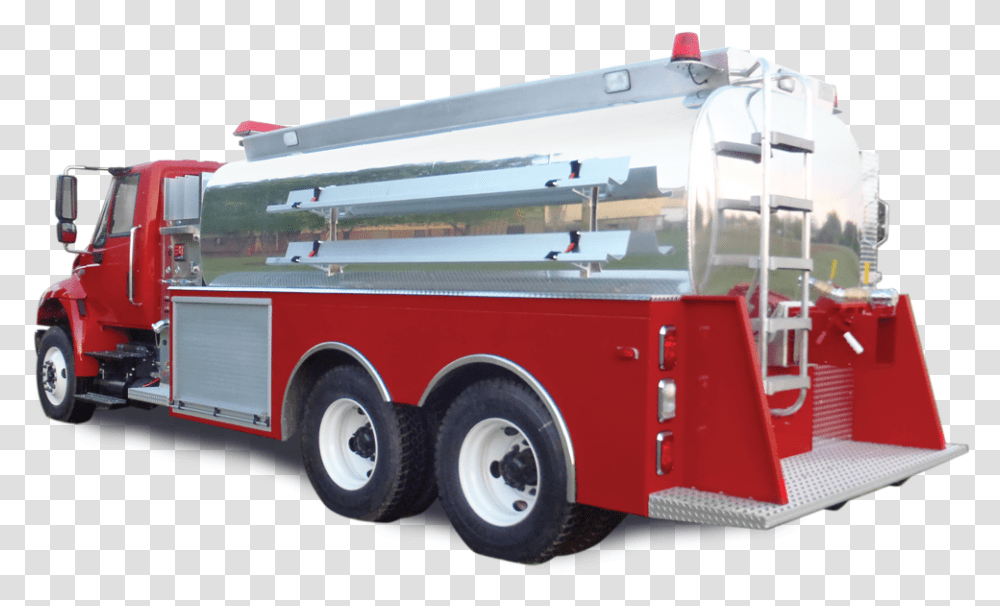 Water Tanker Fire Truck, Vehicle, Transportation, Wheel, Machine Transparent Png