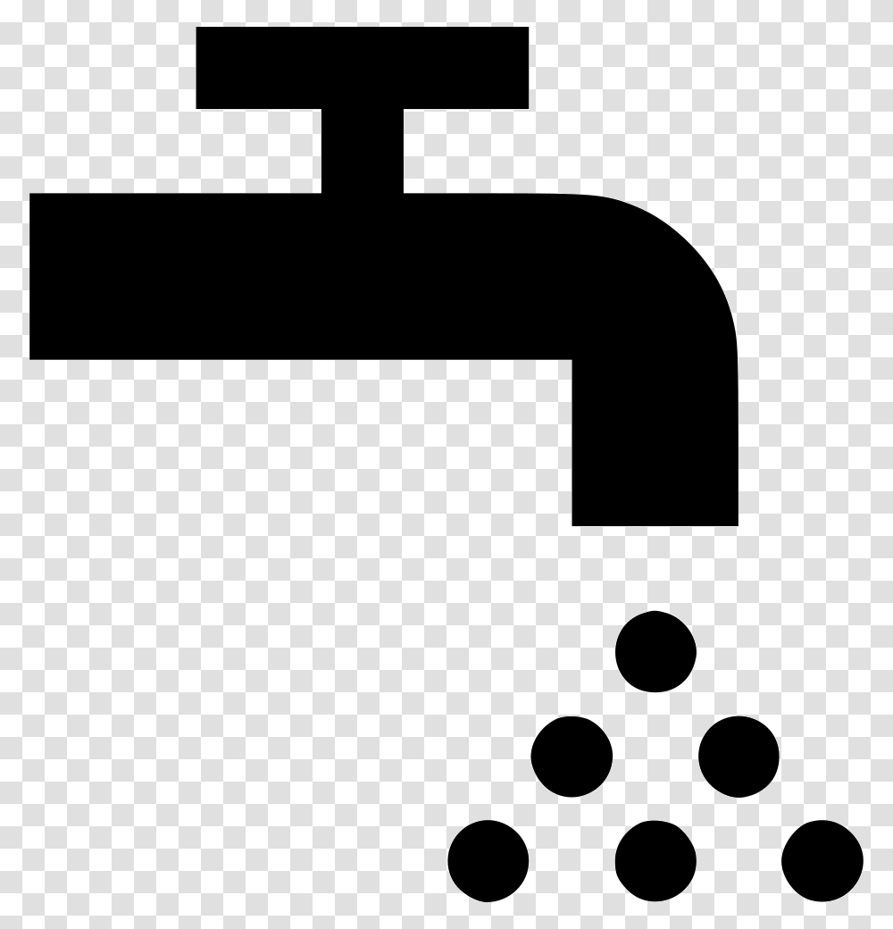 Water Tap Icons Close Water Tap After Use Symbols Hd, Stencil Transparent Png