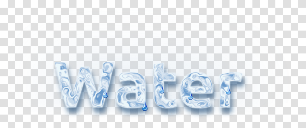 Water Text The Water Manipulation Editing Background Graphics, Outdoors, Nature, Icing, Cream Transparent Png