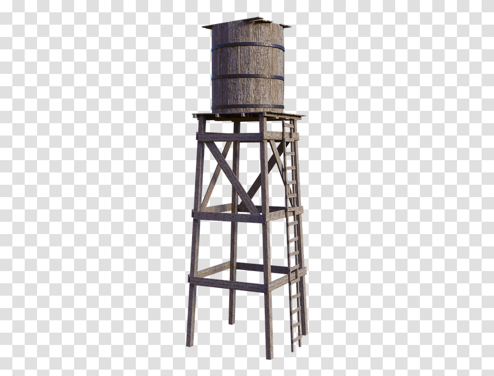 Water Tower, Architecture, Building, Chair, Furniture Transparent Png