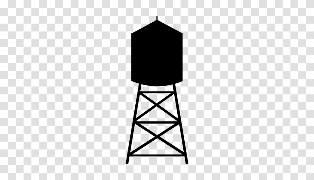 Water Tower Container Flat Icon, Gray, World Of Warcraft Transparent Png