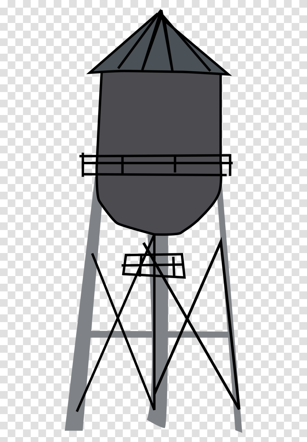 Water Tower, Lamp, Lighting, Furniture, Hourglass Transparent Png