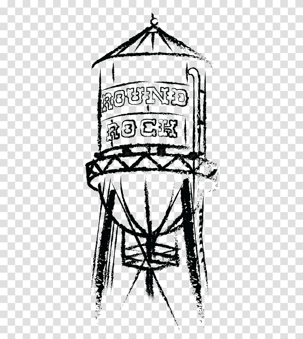 Water Tower Round Rock Arts Transparent Png