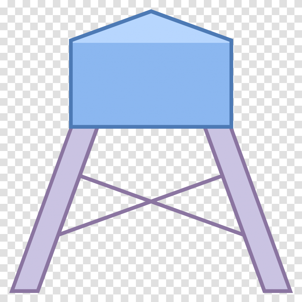 Water Tower With A Big Clipart Clip Art, Chair, Furniture, Bar Stool Transparent Png
