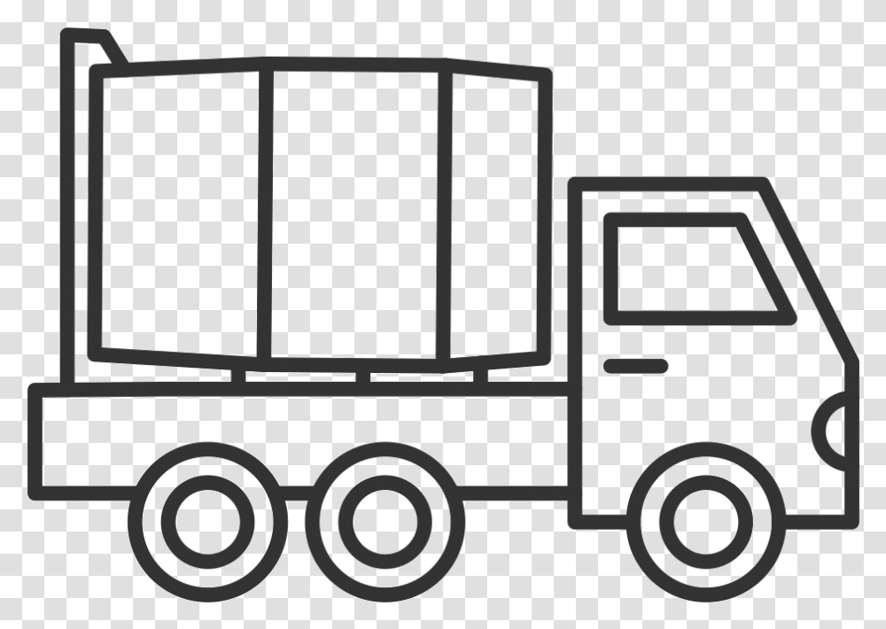 Water Truck Hire Icon Parcel Truck Icon, Vehicle, Transportation, Buggy, Fire Truck Transparent Png