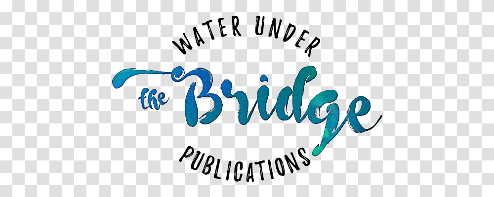 Water Under The Bridge Publications Calligraphy, Handwriting, Alphabet Transparent Png