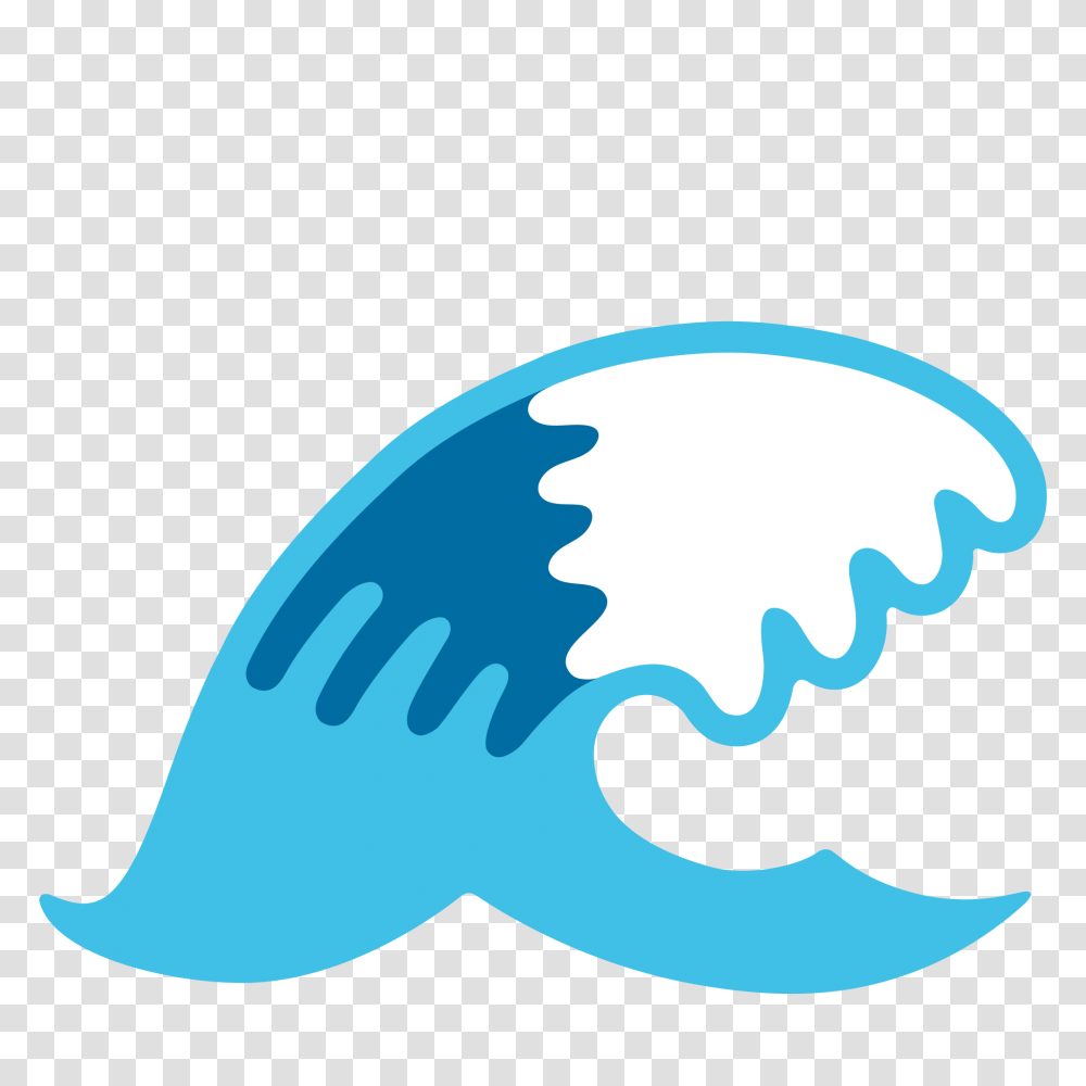 Water Wave Emoji Wave Emoji, Sea Life, Animal, Invertebrate, Clam Transparent Png