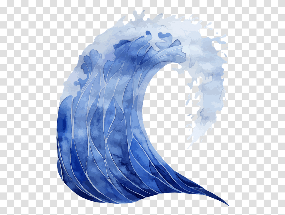 Water Waves Picture Ocean Wave Watercolor, Ice, Outdoors, Nature, Snow Transparent Png