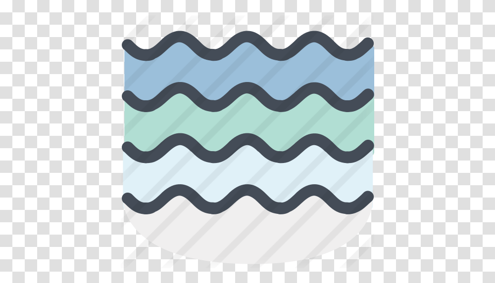 Water Waves Roof, Foam Transparent Png