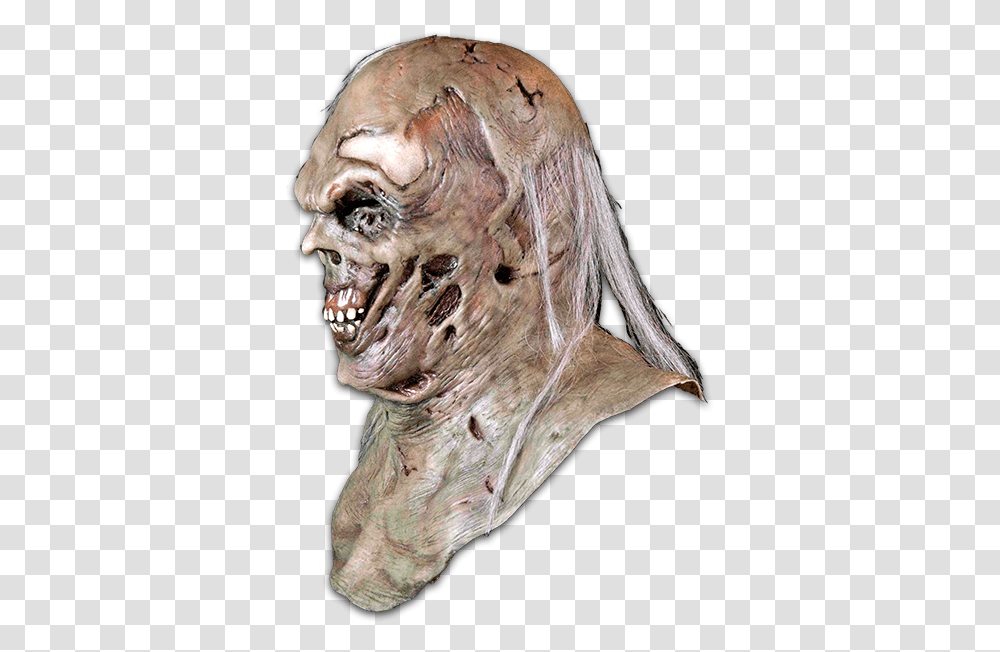 Water Zombie Mask Creepy, Head, Alien, Horse, Mammal Transparent Png