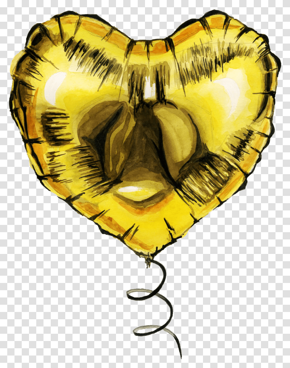 Watercolor Balloons Metallic Balloon Clip Art Transparent Png
