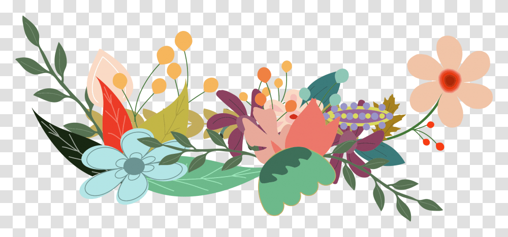 Watercolor Banner, Plant, Floral Design Transparent Png