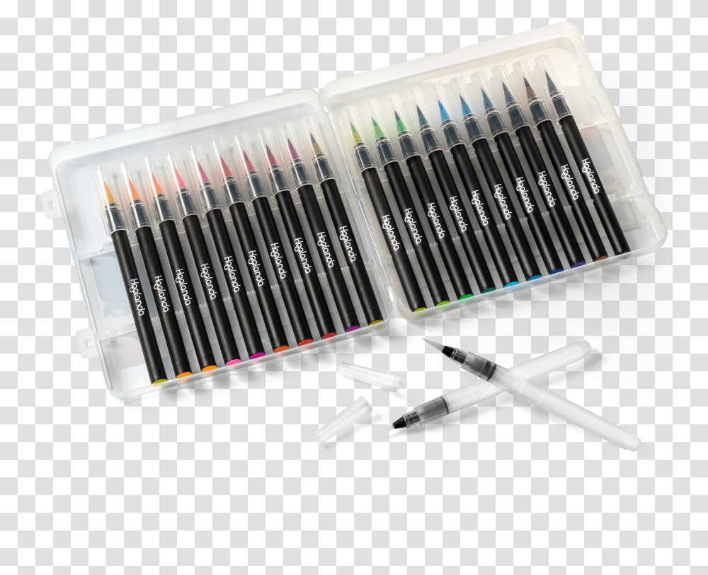 Watercolor Brush Makeup Brushes Transparent Png