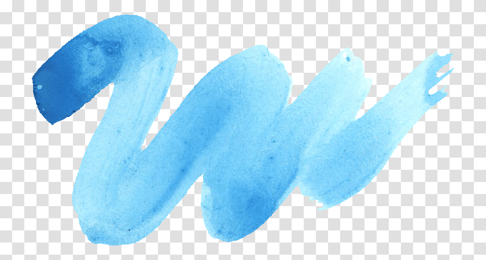 Watercolor Brush Strokes, Sponge Transparent Png