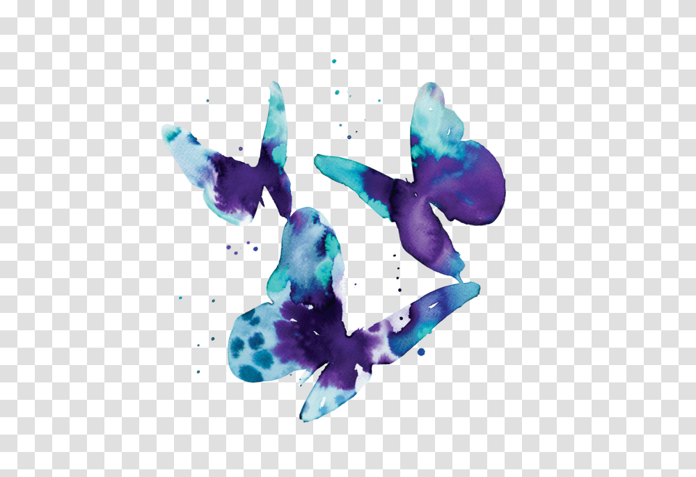 Watercolor Butterfly Tattoo Small Watercolor Butterfly Tattoo, Animal, Iris Transparent Png