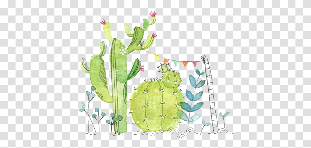 Watercolor Cactus Picture Cactus Watercolour, Plant Transparent Png