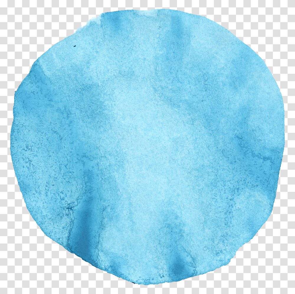 Watercolor Circle Clip Art Stock Blue Watercolor Circle, Rug, Texture, Oval Transparent Png