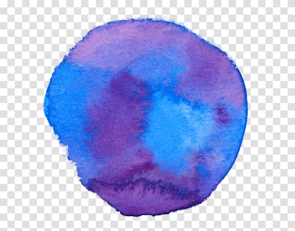 Watercolor Circle Purple Watercolor Purple Circle, Sphere, Moon, Outer Space, Night Transparent Png