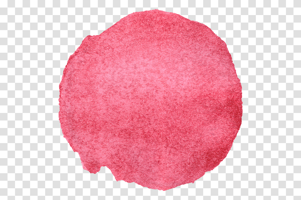 Watercolor Circle Red Watercolor Paint Circle, Rug, Sponge Transparent Png