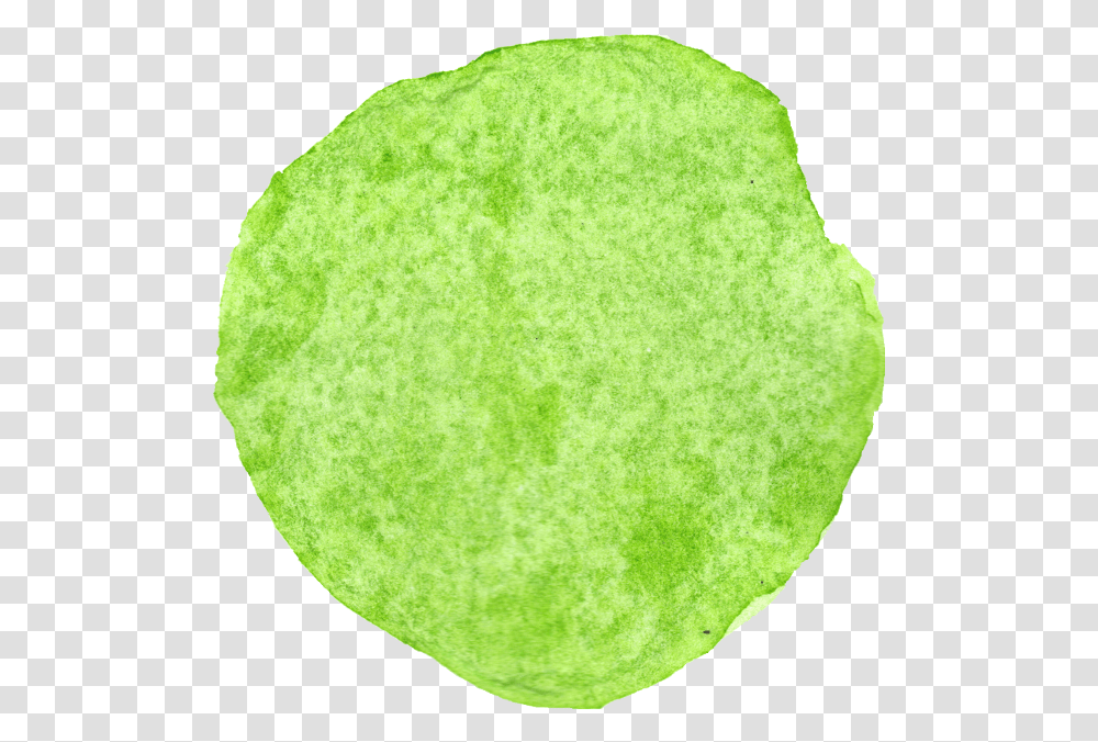 Watercolor Circles Watercolor Circle Green, Tennis Ball, Rock, Sweets, Food Transparent Png