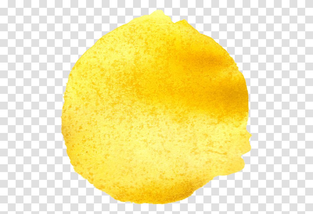 Watercolor Circles Yellow Watercolor Circle, Powder, Gold, Sponge, Tennis Ball Transparent Png