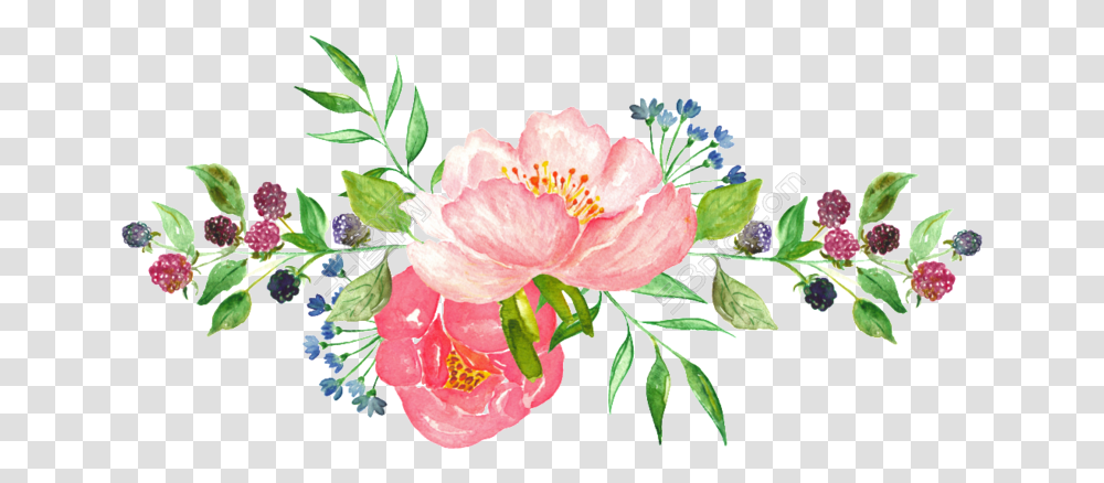 Watercolor Clipart Watercolor Flowers, Plant, Floral Design, Pattern, Graphics Transparent Png