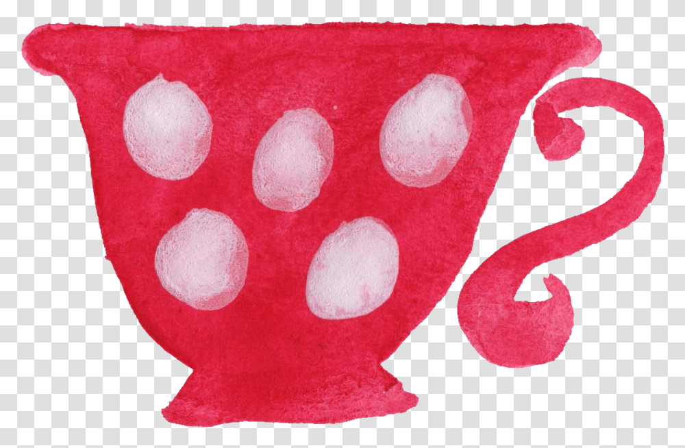 Watercolor Coffee Cups Cup Coffee Red Illustration, Rug, Texture, Egg, Food Transparent Png