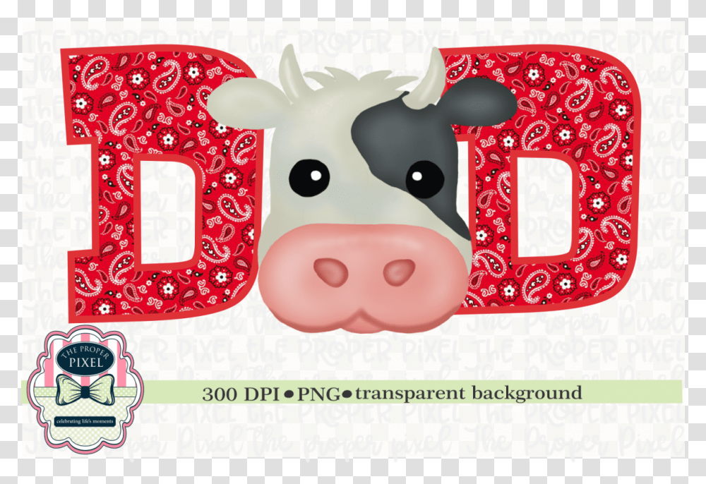 Watercolor Dad Cow Birthday Two Black Cow Example Printable Red Truck With Christmas Tree, Mammal, Animal, Cattle Transparent Png