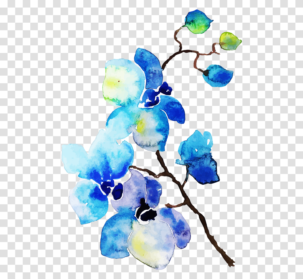 Watercolor Floral Alphabet R, Snowman, Plant, Flower Transparent Png