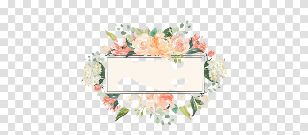 Watercolor Floral Frame Image Peoplepng Decorative, Graphics, Art, Floral Design, Pattern Transparent Png